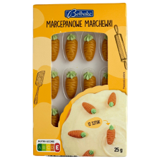 Цукрові морквочки для прикрашання випічки 25г Belbake