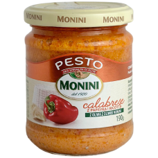 Песто червоне з перцем та рікоттою Pesto Calabrese Monini 190g