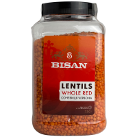 Сочевиця червона Lentils Whole red Bisan 750g
