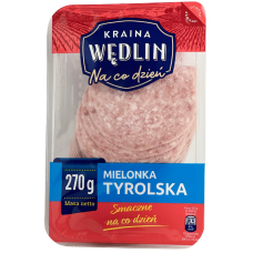 Салямі свинна на пару Mielonka Tyrolska Kraina Wedlin 270g