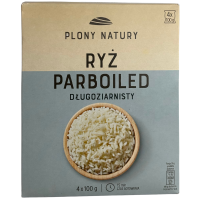 Рис довгозернистий Ryz Parboiled Plony Natury 4*100g