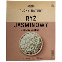 Рис довгозернистий Ryz Jasminowy Plony Natury 4*100g