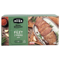 Філе гусячої грудки Filet z piersi gesi Kraina Mies 400g