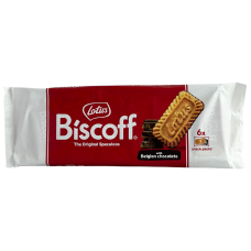 Печиво бісквітне з бельгійським шоколадом Biscoff Lotus 132g
