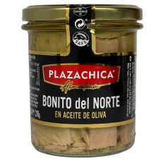 Філе тунця в оливкові олії Bonito del Norte en aceite oliva Plazachica 315g