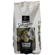 Паста-гнізда з манної пшениці твердих сортів з шпинатом Fettuccine Espinacas Gallo 450g