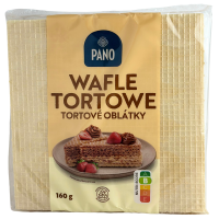 Вафельні коржі Pano 5шт 160g
