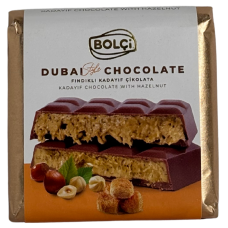 Шоколад з фундуком і тістом катаїфі Bolci Dubai style chocolate