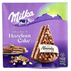 Фундучний кекс Chocolate&Hazelnut Cake Milka 400g