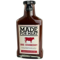 Соус барбекю з шматочками журавлини та копченї солі BBQ Cranberry Made For Meat 375g