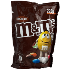Драже M&M’s шоколадні Chocolate 220g