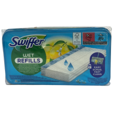 Вологі серветки, запаски для швабри Swiffer лимон 24шт