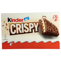 Вафельні батончики з какао-горіховою начинкою Kinder Crispy 5*34g