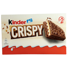 Вафельні батончики з какао-горіховою начинкою Kinder Crispy 5*34g