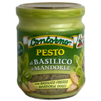 Песто з базиліком і мигдалем Pesto al basilico e mandorle Contorno 180g
