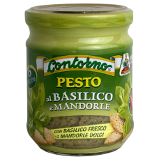 Песто з базиліком і мигдалем Pesto al basilico e mandorle Contorno 180g