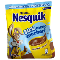 Какао-напій Nesquik з меншим вмістом цукру 30% meno zuccheri Nestle