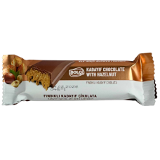 Шоколадний батончик з фундучною пастою і тістом катаіфі Bolci 30g