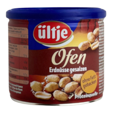 Арахіс смажений в духовці солений Ofen Erdnusse gesalzen Ultje 180g