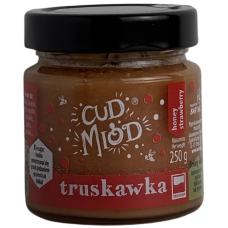 Мед з полуницею Gud Miod Sadecki Bartnik 250g
