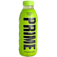 Негазований ізотонічний напій зі смаком лимону і лайму Lemon Lime Prime 500ml