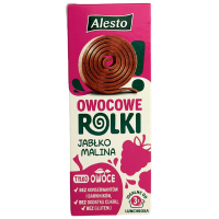 Пастила з яблука та малини Alesto Owocowe Rolki 30g
