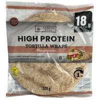 Лаваш Тортілла цільнозернова High Protein Tortilla Wraps Piekarnia w cercu 8 шт 320g