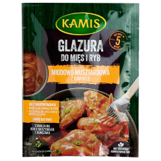 Глазурь медово-гірчична з чіпотле для м'яса та риби Glazura do mies i ryb Kamis 20g