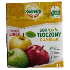 Сік яблучний 100% Slovenia 3l