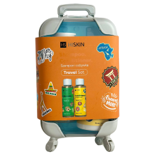 Дорожній міні набір шампунь та кондиціонер в валізі Hiskin