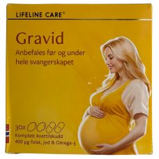 Комплекс вітамінів для вагітних Gravid Lifeline Care