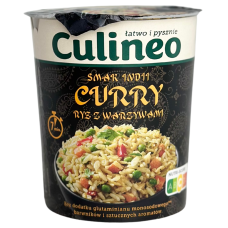 Рис з овочами в соусі карі по індійськи  в стакані Culineo 57g