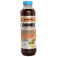 Вітамінізований чорний чай зі смаком персика без цукру Oshee vitamin tea 555ml