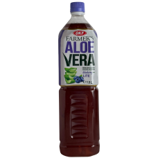 Напій негазований алоє вера і смаком чорниці ALOE VERA blueberryl OKF Farmer's 1.5L