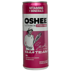 Газований напій зі смаком апельсину Oshee 250ml