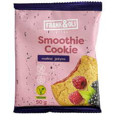 Печиво з джемом ожини та малини без глютену і цукру Smoothie Cookie Frank&Oli 50g