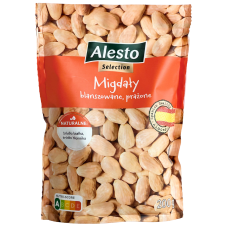 Мигдаль бланшований смажений Migdaly blanszowane, prazone Alesto 200g