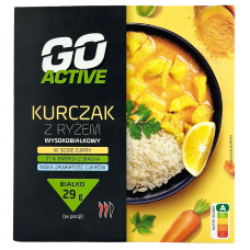 Курка в соусі карі з рисом Go Active 420g