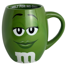 Чашка зелена висока M&Ms