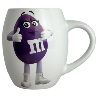 Чашка біла висока M&Ms