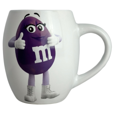 Чашка біла висока M&Ms