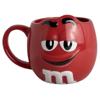 Чашка червона M&Ms