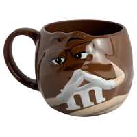 Чашка коричнева (руки, ноги) M&Ms