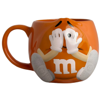 Чашка оранжева (руки, ноги) M&Ms