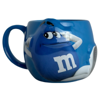 Чашка синя (руки, ноги) M&Ms