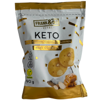 Печиво з соленою карамеллю, кокосом та мигдалем без цукру Keto Mini Cookies Frank&Oli 90g
