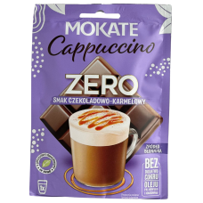 Капучино з шоколадно-карамельним смаком без цукру Cappuccino Mokate 20g