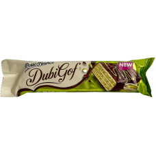 Вафлі зі смаком фісташок Doubi Gof Rosso Bianco 36g