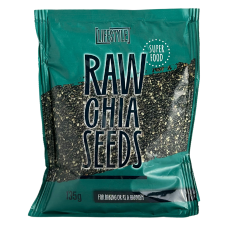 Насіння чіа Raw Chia Seeds Lifestyle 135g