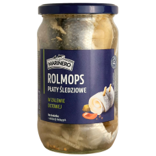 Філе оселедця рулетиками з огірком мариновані Marinero 700g